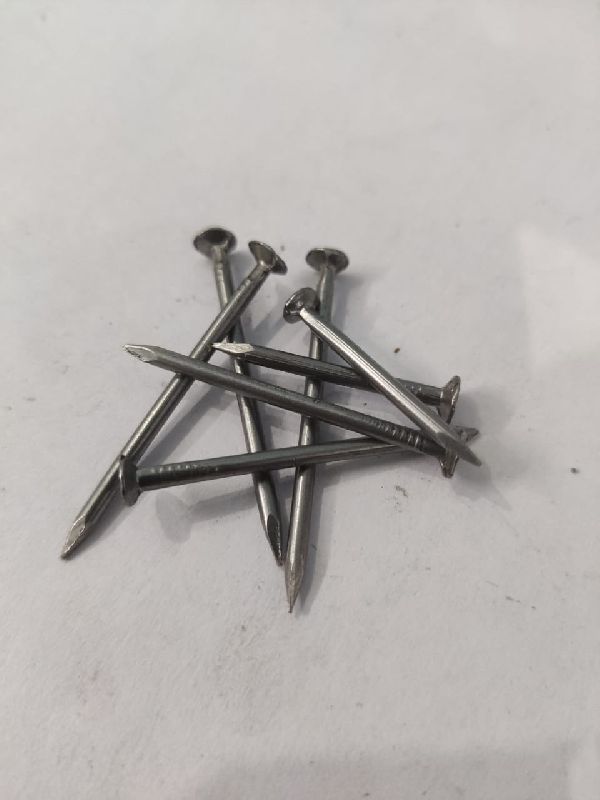 Mild Steel Centering Nails, Color : Grey