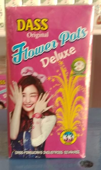 Original Dass Deluxe Flower Pot Crackers, Style : Antique