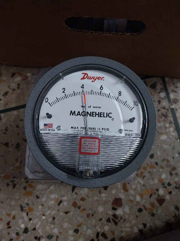 Magnehelic Differential Pressure Gage Range .05-0-.2 Inch W.C.