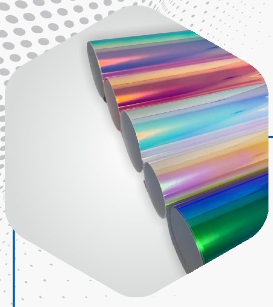 Plain Pastic Holographic Film, For Packaging Use