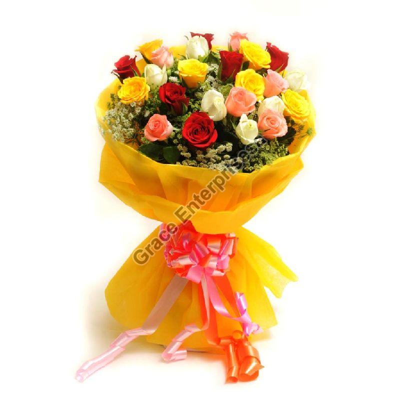 Flower Bouquets, for Gifting, Packaging Type : Bunches, Craft Paper