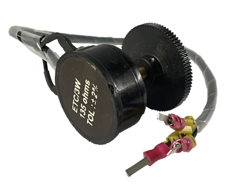 Polished Electric Semi Automatic Metal Geared Potentiometer, for