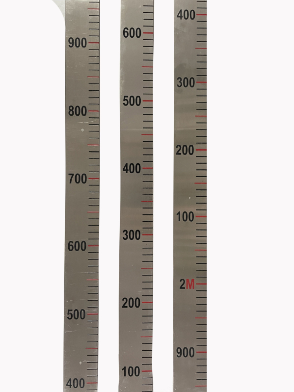 Metal Level Measuring Scale, Feature : Easy To Use, Four Times Stronger ...