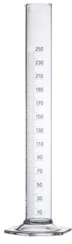 Glass Measuring Cylinder, for Chemical Laboratory, Industrial, Feature : Breakage Resistant, Less Maintenance