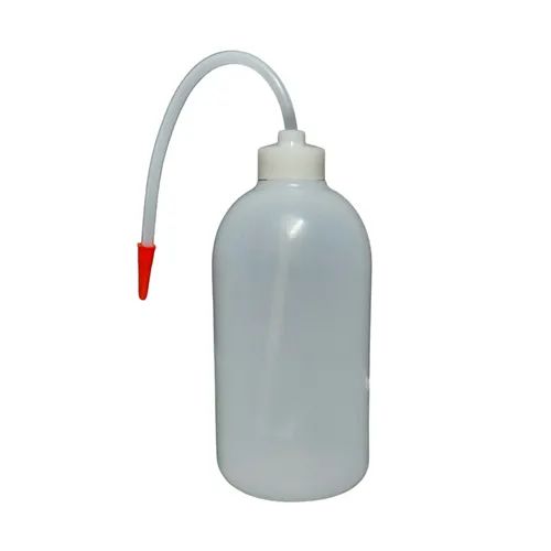 Plastic Laboratory Wash Bottle, for Storing Liquid, Capacity 1L