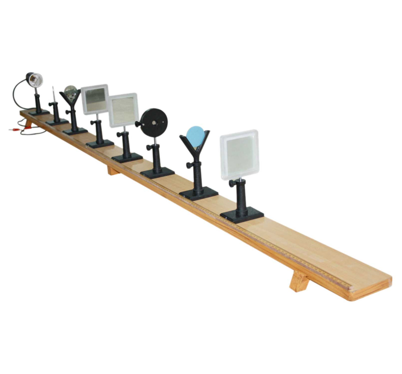 Rectangular Polished Wooden Optical Bench, for Laboratory, Size