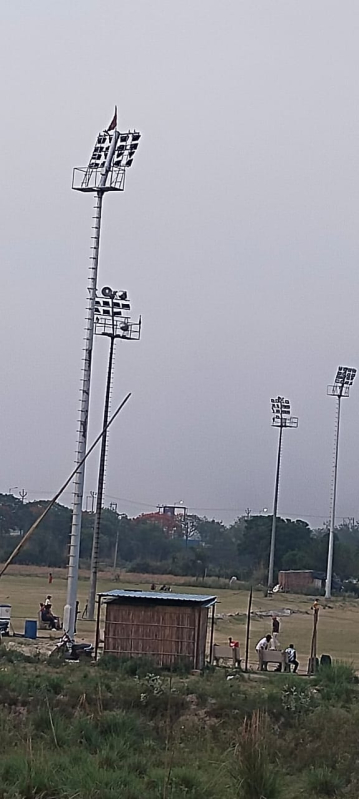 high mast stadium lighting pole