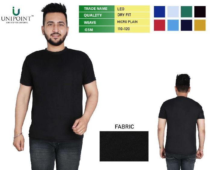 Plain Polyester round neck tshirt, Feature : Easily Washable, Comfortable