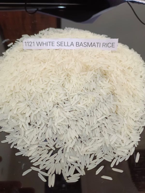 1121 White Sella Basmati Rice, Length 7 mm GLOBAL FOODS INDIA