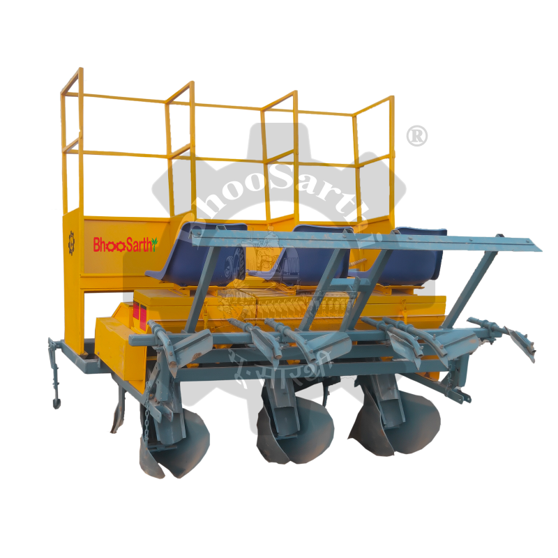 Three Row Sugarcane Cutter Planter, Portable Style Standing, Feature