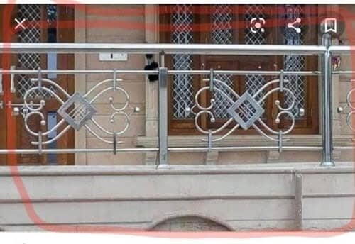 304 Polished Plain stainless steel balcony railing, Grade : JIS