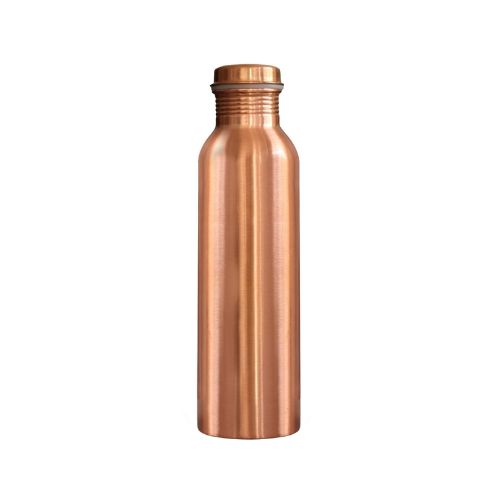 Round Plain Copper Water Bottle, Feature : Long Life, Lite Weight ...