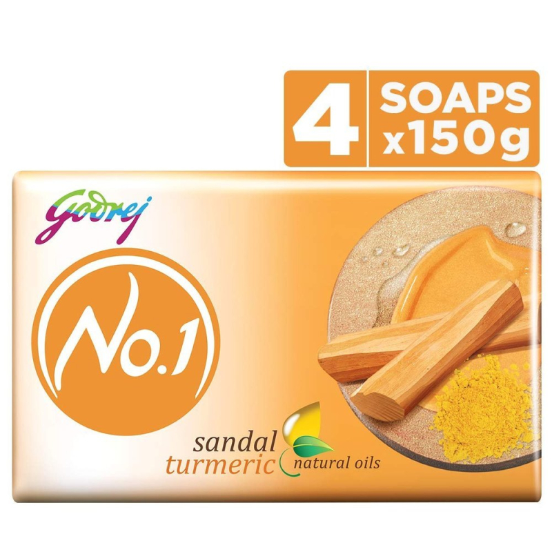 Round Godrej No1 Bath Soap, for Skin Care, Form Solid Amirah