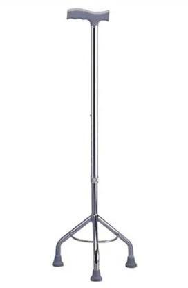 Aluminum Aluminium Adjustable Walking Stick, Length : 4feet