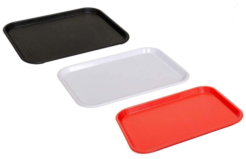 PVC Trays, Pattern Plain, Shape Square, Rectangular Sasmit