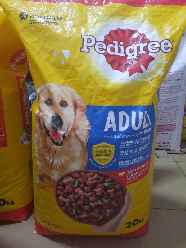 Pedigree Adult Dry Dog Food 20 Kg at Rs 5,000 / Bag in Chennai | Nanesh ...