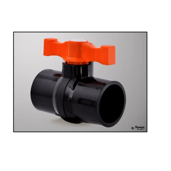 Medium Pressure Pvc Pp Ball Valves, Port Size : 1/2 - 4 Inch, Color ...