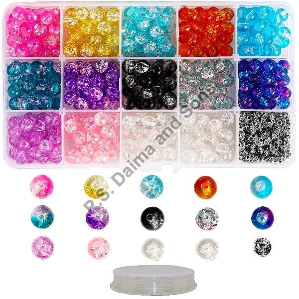 Glass Bead Kits, for Garments Decoration, Clothing, Packaging Type : Plastic Box