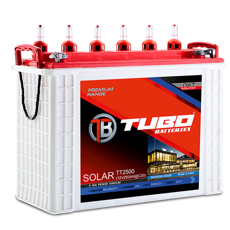 TUBO TT2500 12V 250AH C20 High Power Inverter Battery BHARTI