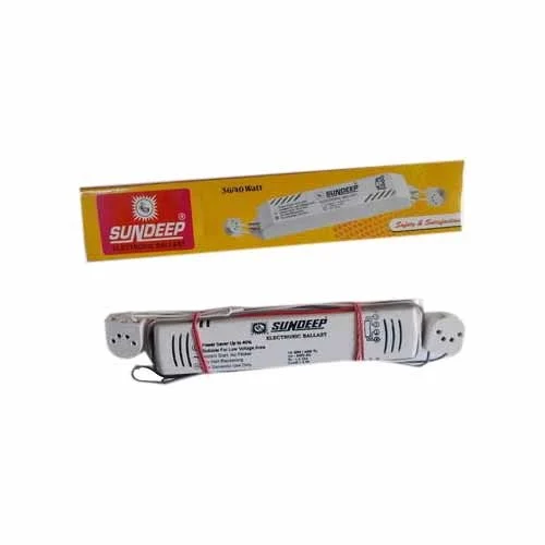 Electric Ballast, Feature Elongated size, Starts immediately, Saves