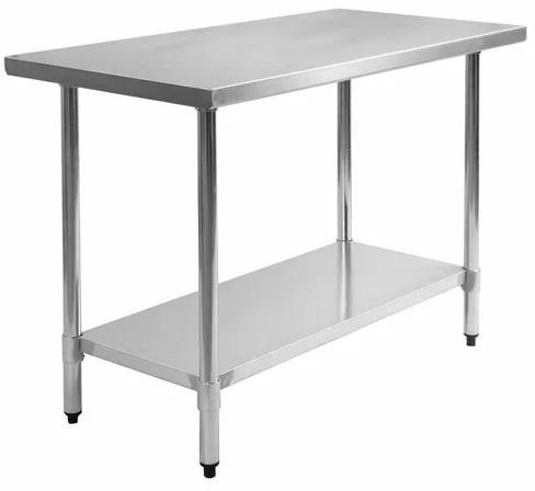 Rectangular Stainless Steel Commercial Tables
