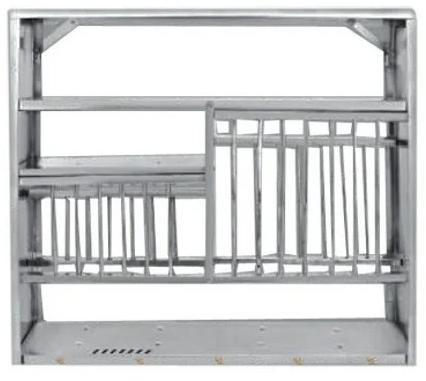 Stainless Steel Kitchen Plate Rack Stand, Surface Treatment : Polished