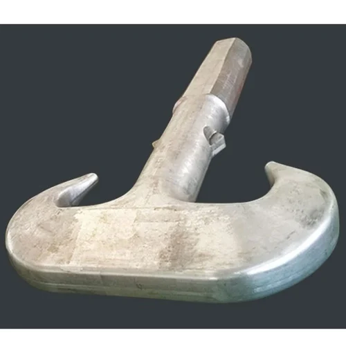 Mild Steel Heavy Duty Lifting Hook, Capacity 120 Ton, Color Gray Moozumder & Moozumder