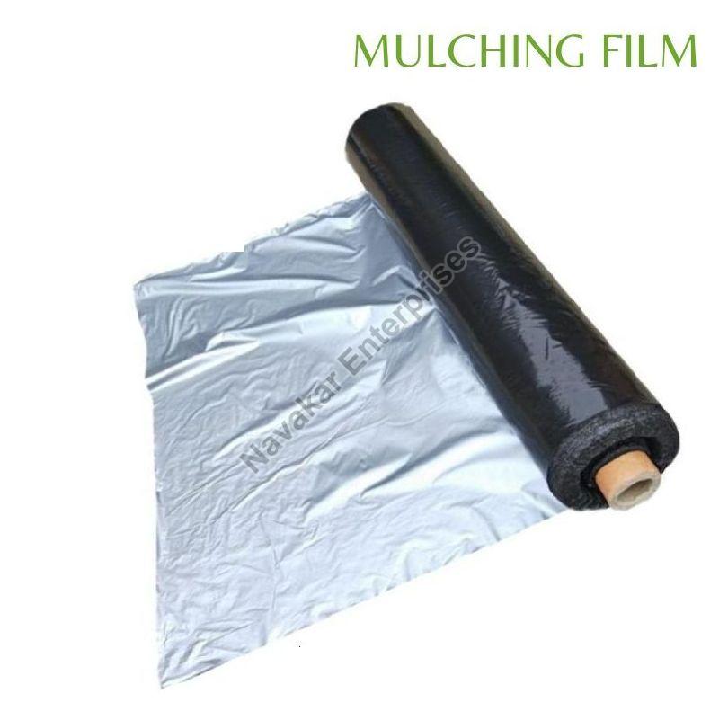 Plastic Silver Black Mulching Film, for Agricultural Farms, Feature : High Strength