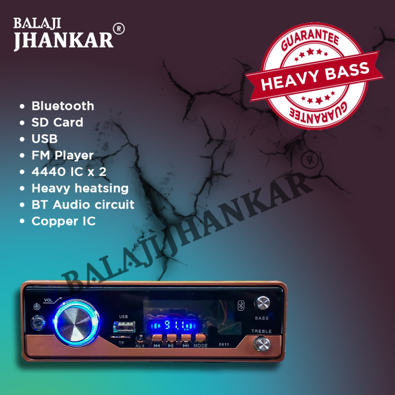 Jhankar A 109 Audio Amplifier, Color : Black