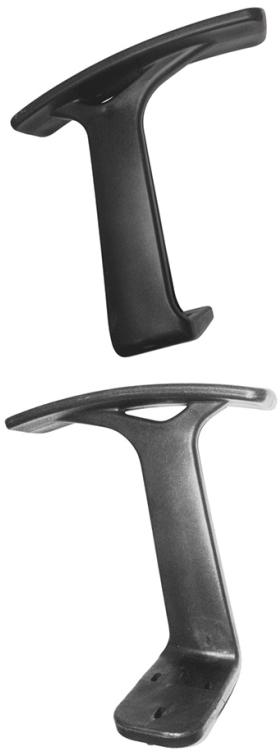 Fixed Chair Single Tone T Armrest