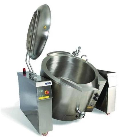 SS Tilting Boiling Pan, Voltage : 220V