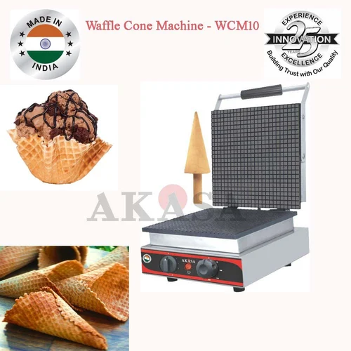 SS Waffle Cone Machine at Rs 13,500 / in Delhi Akasa International, Delhi