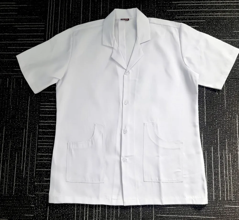 Half Polyester School Lab Coat, Pattern : REGULAR PATTERN at Rs 290 ...