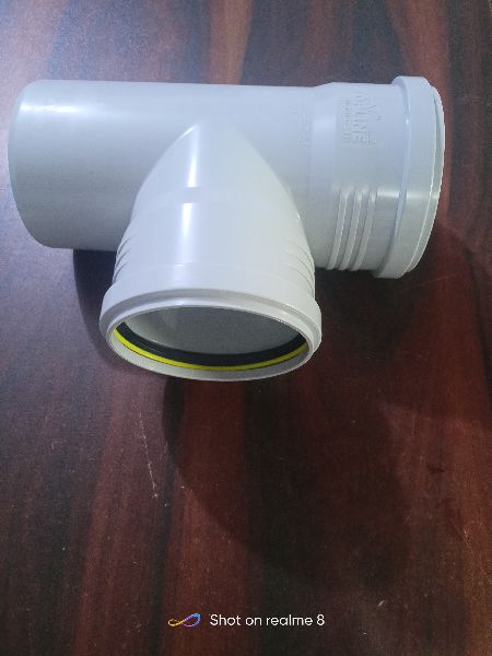 PVC Plain Tee 4 Inch, Feature : High Strength, Fine Finishing, Eco Friendly