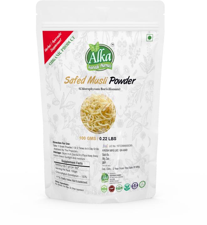 safed musli powder