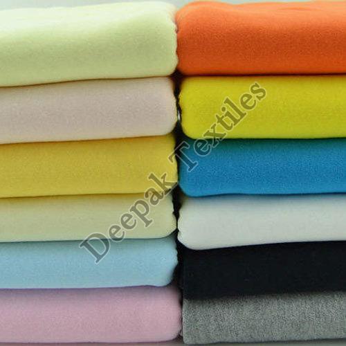 Plain hosiery fabric, Color : Blue, Pink, Green, White etc.