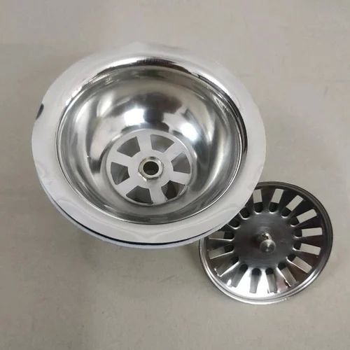 Stainless Steel SS Sink Waste Coupling, for Basin, Bathroom, Floor