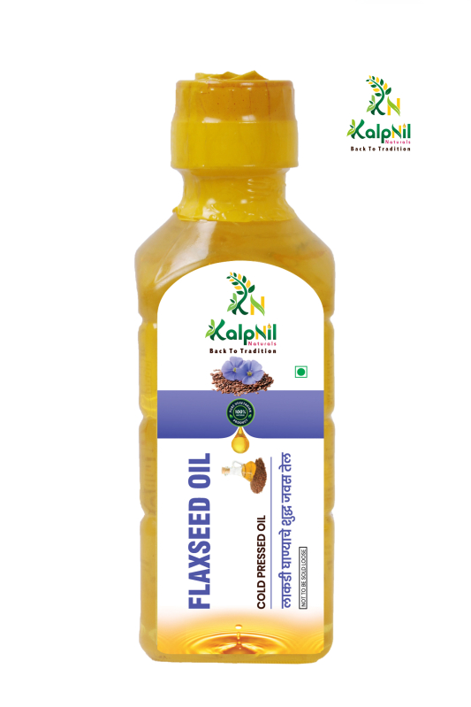 Flaxseed Oil, For Cooking, Color Golden Yellow KalpNil Naturals