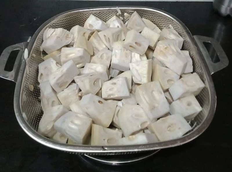 Natural Jackfruit Cubes, For Human Consumption, Packaging Type : Plastic Packet