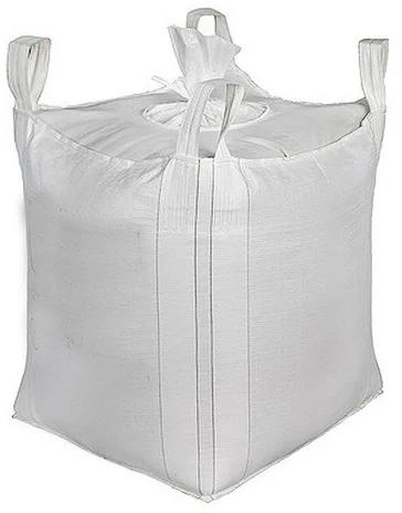 White Flexible Intermediate Bulk Container Bags, Pattern : Plain