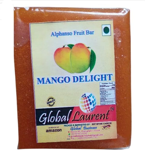 APLHANSO MANGO SWEET FRUIT BAR, for Human Consumption, Size : 200 GRAM