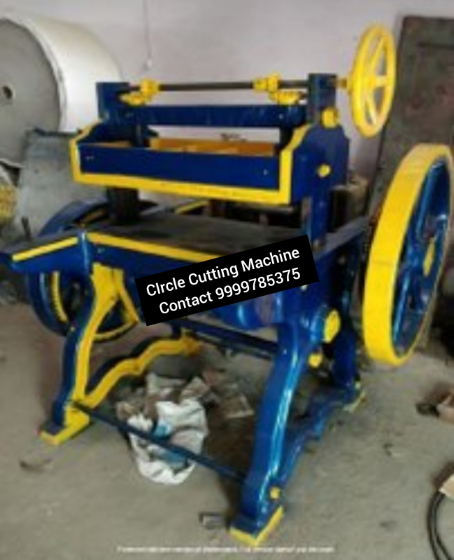 Aryan Machinery Manual Paper Plate Cutting Machine, Rated Power 13kw