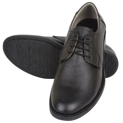 Formal Black Leather Shoes, Gender : Male