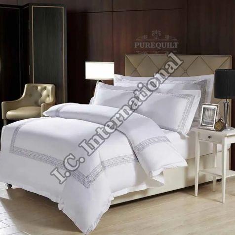 Purequilt Luxury Bed Linen Set, for Hotel, Technics : Machine Made