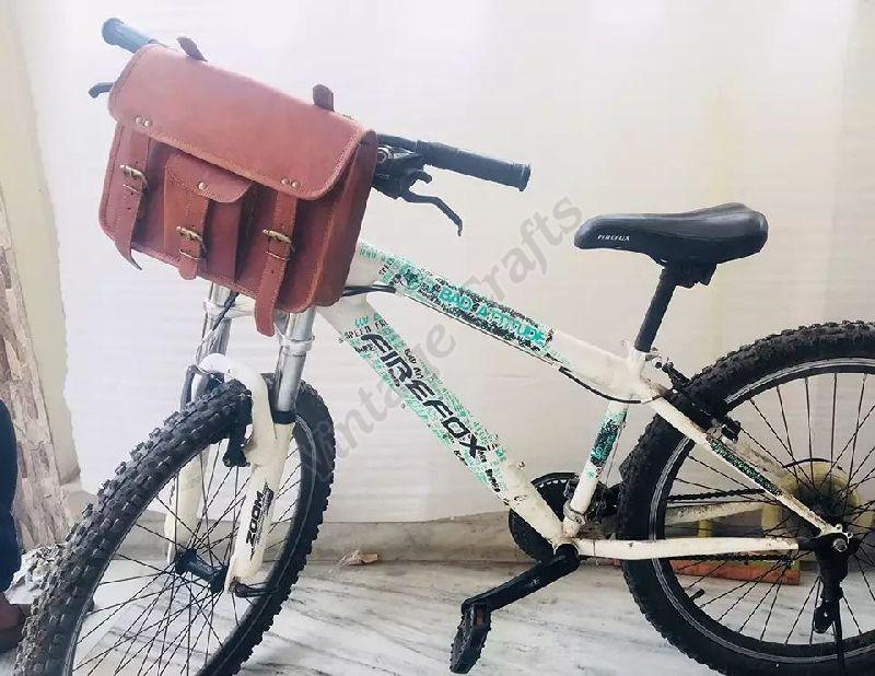 Leather Messenger Satchel Motorcycle Tool Bag