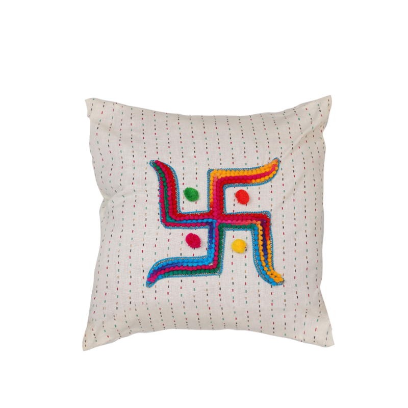 Square Cushion Covers, for Sofa, Bed, Chairs, Feature Easy Wash