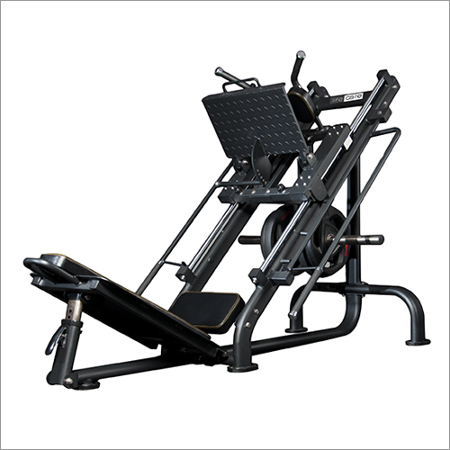 Manual Polished Steel Hack Squat Machine, for Gym, Feature Durable
