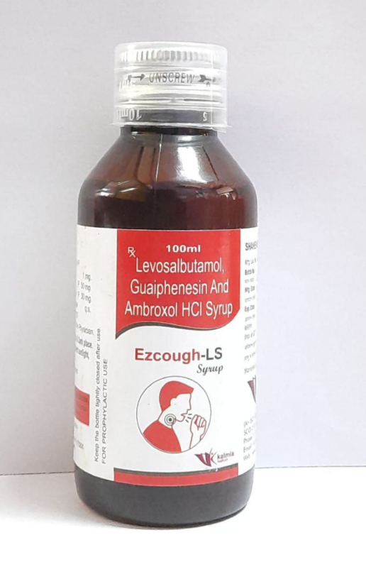 Ezcough-LS Syrup, Form : Liquid