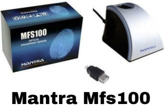 Mantra fingerprint scanner, Color : Black