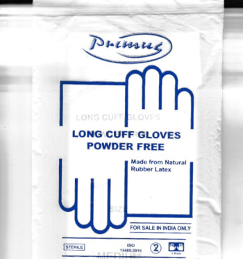 Powder Free Sterile Surgical Gloves, For Clinical, Hospital, Pattern : Plain